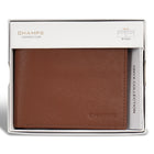 Champs - Portefeuille Bi-Fold en Cuir Onyx - Marron-6 fentes pour cartes de crédit