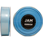 JAM Paper Double Faced Satin Ribbon - 7/8" W x 25 yd. - Baby Blue-Size: 0.875" x 25 yards