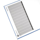 Bindertek 3-Ring 3-Inch Premium Binders - Navy-Ring Mechanism mounted to back cover for durability