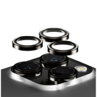PanzerGlass Camera Lens Protector Hoops for iPhone 15 Pro/15 Pro Max - Clear-Slim profile Hoop designed for better fit/protection, individual Hooprings