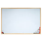 Office Works - Ensemble de grand tableau blanc magnétique effaçable à sec en bois-Mesure: le petit tableau blanc magnétique mesure 44,5cm L x 29,2cm H (17,5" L x 11,5" H) sans le cadre