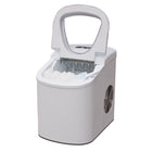 Frigidaire - Machine à glaçons compacte de comptoir avec capacité de production de 26-lb par jour - Blanc-Ne prend que 6 minutes pour faire de la glace pour vos besoins urgents de refroidissement