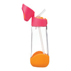 b.box - Tritan Drink Bottle - 600ml - Strawberry Shake-Lightweight and durable Tritan bottle with flip-top lid.