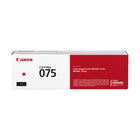 Canon 075 Toner Cartridge Standard Yield -  Magenta- Produces high-quality, monochrome and color output for all your home and office needs