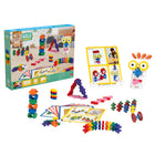 Plus-Plus Learn to Build BIG Activity Set - Set of 130-It's the perfect, relaxing STEM toy to encourage fine motor skills, focus, and innovation
