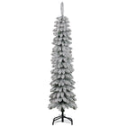 HOMCOM 5' Artificial Christmas Tree with Realistic Branches - Green-Lush with tips that provide a healthy, natural look 