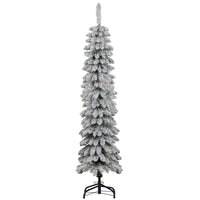 HOMCOM 5' Artificial Christmas Tree with Realistic Branches - Green-Lush with tips that provide a healthy, natural look 