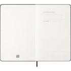 Moleskine 2026 Classic 12-Month Hard Cover Daily Planner - 5" x 8.25" - Black-Ivory-coloured, 70 g/m2, acid-free paper