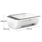 HP - Imprimante Colour InkJet tout-en-un couleur sans fil DeskJet 2855e, numériseur, copieur, idéal pour la maison - 3 mois d’encre gratuite-3 mois d’encre gratuits lorsque vous activez HP+ inscrivez-vous au service de livraison Instant Ink pour recevoir de l’encre directement à votre porte avant que vous n’en ayez plus, après 3 mois, des frais mensuels s’appliquent, à moins d’annulation, et vous économiserez jusqu’à 50 %
