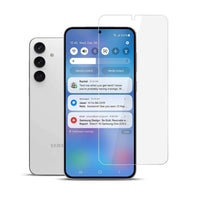 22 Cases - Protecteur d’écran en verre trempé pour Samsung Galaxy S25-Matériel japonais de haute qualité