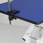 PawHut 43"L Hydraulic Dog Grooming Table-The hydraulic pump is made of thick chrome-plated steel, which is stronger and will not rust or break 