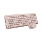 Logitech MK250 Compact Wireless Mouse & Keyboard - Rose-Connect in seconds: Fast, easy Bluetooth wireless technology- pair and play this Logitech Wireless Keyboard and Mouse Combo without the need for a dongle or USB port
