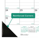 Brownline 2027 EcoLogix Monthly Desk Pad Calendar - 22" x 17"-English
