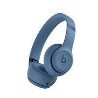 Beats Solo 4 Wireless On-Ear Headphones - Slate Blue-Connectivity: Class 1 Wireless Bluetooth®, USB-C audio, 3.5mm analog input for wired audio sources
