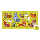 Banana Panda I Love Cats Puzzle-Large 26" x 12.6" (over 2 feet wide!) completed size allows the colourful and detailed illustration to really come to life