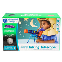Educational Insights Geosafari Jr. Talking Telescope-Talking Telescope with 2 modes: Fact and Quiz. Features the voice of Emily Dawn Calandrelli, host and producer of “Xploration Outer Space