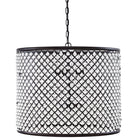 Modway Prosperity Chandelier - Brown-Adjustable Steel Chain