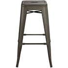 Modway Promenade Backless Bar Stool - Brown-No Assembly Required