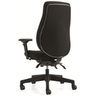 Staples - Fauteuil à basculant multiples haut rendement à dossier haut Newdale, Fusion en houille, noir-Augmentez ou réduisez la tension selon le poids de votre corps pour basculer confortablement sans pousser fortement, réduisant la fatigue musculaire