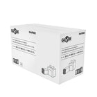 Globe Commercial NAP800 Interfold Napkins - 1/2 Fold - 7.87" x 6.5" - White - 300 Napkins/Pack - 20 Pack-Highly absorbent for wiping hands, mouth and surfaces