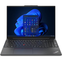 Lenovo ThinkPad E16 Gen 1 16" Laptop - Intel Core i5-1335U - 16GB RAM - 256GB SSD - Windows11 Pro -  English Graphite Black-Processor:Intel Core i5-1335U, 10C (2P + 8E) / 12T, P-core 1.3 / 4.6GHz, E-core 0.9 / 3.4GHz, 12MB