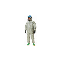Dupont Personal Protection Coverall Tychem F Resp Hood Fit Elast Wrist Sm (TF169T-S)-Colour: Grey/Grey