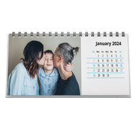 Staples Print Desk Calendar-Coated cardstock paper (semi-gloss finish)