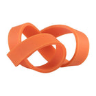 JAM Paper Durable Rubber Bands - Size 64 - Orange - 100 Pack-Quantity: 100 Reusable Rubber Bands per pack