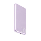 LOGiiX Piston Power 10000 mAh Banque d'alimentation en aluminium - Lavande-Batterie externe de 10 000 mAh compacte et élégante en aluminium avec alimentation USB