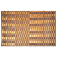 CTG - Tapis de sol en bambou, beige (66467DF)-Mesure 48 po de hauteur et 72 po de largeur