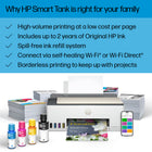 Imprimante tout-en-un HP Smart Tank 5000-Imprime jusqu’à 10 pages par minute en noir et 5 pages par minute en couleur