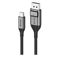 ALOGIC Ultra 8K Mini DisplayPort to DisplayPort Cable - 2m - Space Grey-Supports the complete DisplayPort V1.4 specification