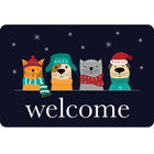 Ashley Productions The Original Fun Mat Welcome Mat - 15.5" x 23.5" - Fury Friends Welcome-Measurement & Design: The Fury Friends Welcome Mat measures 15.5" x 23.5".