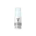 Canon GI-23 Grey Ink Bottle for PIXMA G620 Printer-Dye ink is used to create beautifully vivid photos.