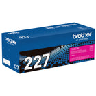 Brother TN227 Magenta Toner Cartridge, High Yield-Intelligently engineered as part of a complete printing system to work seamlessly with your Brother printer
