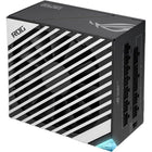 ASUS  ROG Thor 850W 80+ Platinum Fully Modular ARGB Gaming Power Supply-To reduce noise output, the PWM-controlled fan shuts off entirely when the PSU load is 50% or below.