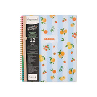 The Happy Planner 2026–2027 Organized Big Twin Loop Dated Planner - 11-1/2" x 10-1/4" - Coastal Cottage-This stunning 12-month planner (July 2026 - June 2027) includes yearly reference calendars, monthly calendars, weekly spreads, monthly priorities pages, note pages, and more