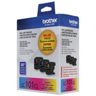 Brother LC101 Colour Ink Cartridges (Cyan, Magenta, Yellow), 3 Pack  (LC1013PKS)-Brother Genuine LC1013PKS is for use with DCP-J152W, MFC-J245, MFC-J285DW, MFC-J450DW, MFC-J470DW, MFC-J475DW, MFC-J650DW, MFC-J870DW, MFC-J875DW.
