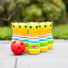Melissa & Doug, Sunny Patch, Jeu de quilles Giddy Buggy, 6 quilles en forme d'insectes, 1 boule en plastique-9