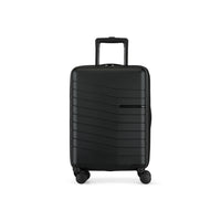 Bugatti Munich 21" Hardside Carry-On Luggage - Black-Hard shell made of lightweight, resistant 100% recycled plastic (PET)