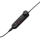 Jabra Engage 50 II Link USB-A MS Stereo Headset-Leatherette, PC & PC/ABS plastic, PP, silicon rubber, stainless steel, TPE