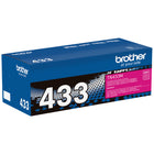 Brother TN433 High-Yield Magenta Toner Cartridge-Finely balanced for an even flow and consistent toner distribution onto the page