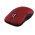 Verbatim Nano Wireless Optical Notebook Mouse, Matte Red-Contoured, comfort grip fits the hand and ideal for right or left hand use