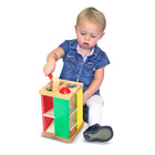 Melissa & Doug Pound and Roll Tower -Sturdy wood construction