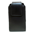Ashlin Étui Catanzaro Universel en cuir pour téléphone intelligent iPhone 5, iPhone 6, Samsung S4, noir-Étui UNIVERSEL pour téléphone avec fermoir à rabat et pince arrière. Pour téléphones intelligents : iPhone 4,4S & iPhone 5,5c,5S, iPhone 6 et Samsung Galaxy® modèles SII, SIII and S4