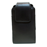 Ashlin Étui Catanzaro Universel en cuir pour téléphone intelligent iPhone 5, iPhone 6, Samsung S4, noir-Étui UNIVERSEL pour téléphone avec fermoir à rabat et pince arrière. Pour téléphones intelligents : iPhone 4,4S & iPhone 5,5c,5S, iPhone 6 et Samsung Galaxy® modèles SII, SIII and S4