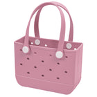 Merangue Small EVA Travel Tote - Light Pink-Spacious & lightweight – small size (28 x 21 x 11 cm) with ample storage space