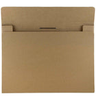 JAM Paper Kraft Portfolio with Elastic Closure Large - 11 x 15 x 3/8 - Natural Brown Recycled-Fashioned from 100% recycled durable kraft pressboard and features a secure elastic closure