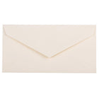 JAM Paper Monarch Strathmore Invitation Envelopes - 3.875" x 7.5" - Natural White Wove - 50 Pack (3197090I)-Natural White Wove