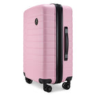 Atlantic - Riptide Abs 24 po Spinner extensible - Parfait rose-Les poignées latérales facilitent le transport et le levage (uniquement pour les tailles moyenne et grande)